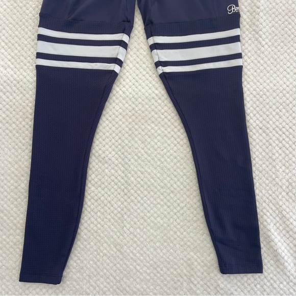 Bombshell Sportwear Performance Thigh High Leggings XXS Navy Blue Athletic Gym - Picture 9 of 14